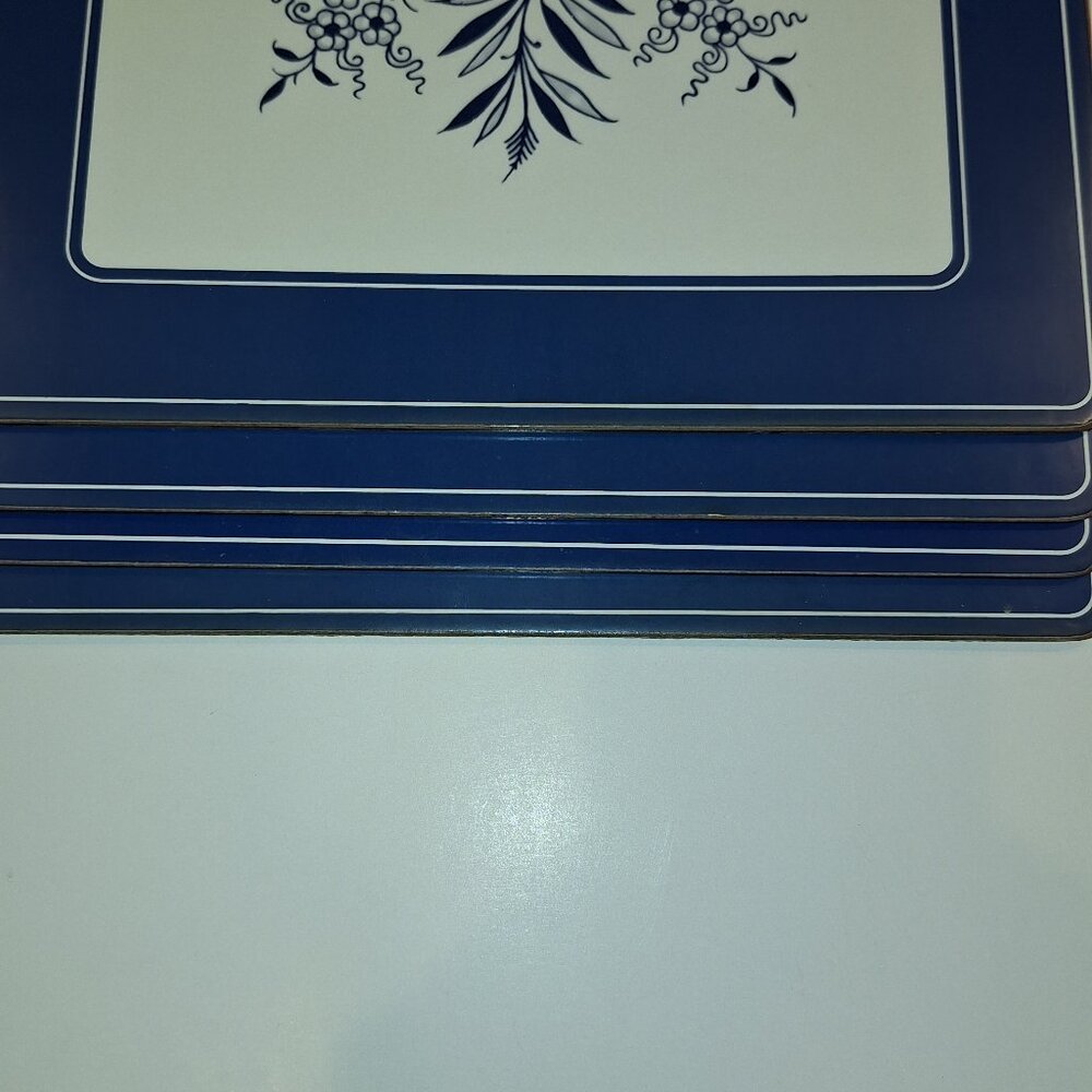 Blue Onion Cork Placemats 4 - Picture 5 of 9